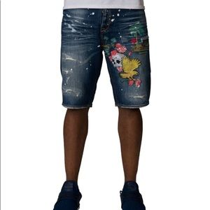 AKOO men’s jean shorts SZ 40